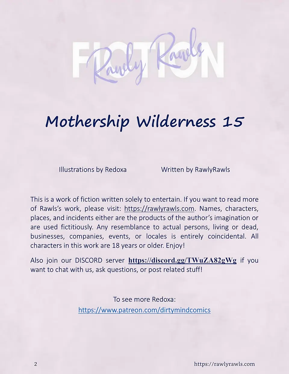 Mothership Wilderness 11-19 [Redoxa] porn comic — Season 1, Chapter 5, page 2