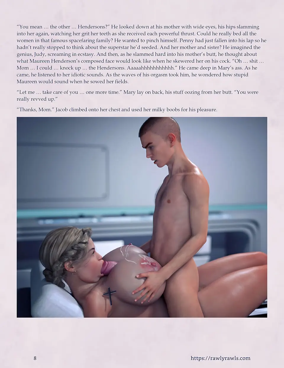 Mothership Wilderness 11-19 [Redoxa] porn comic — Season 1, Chapter 5, page 8