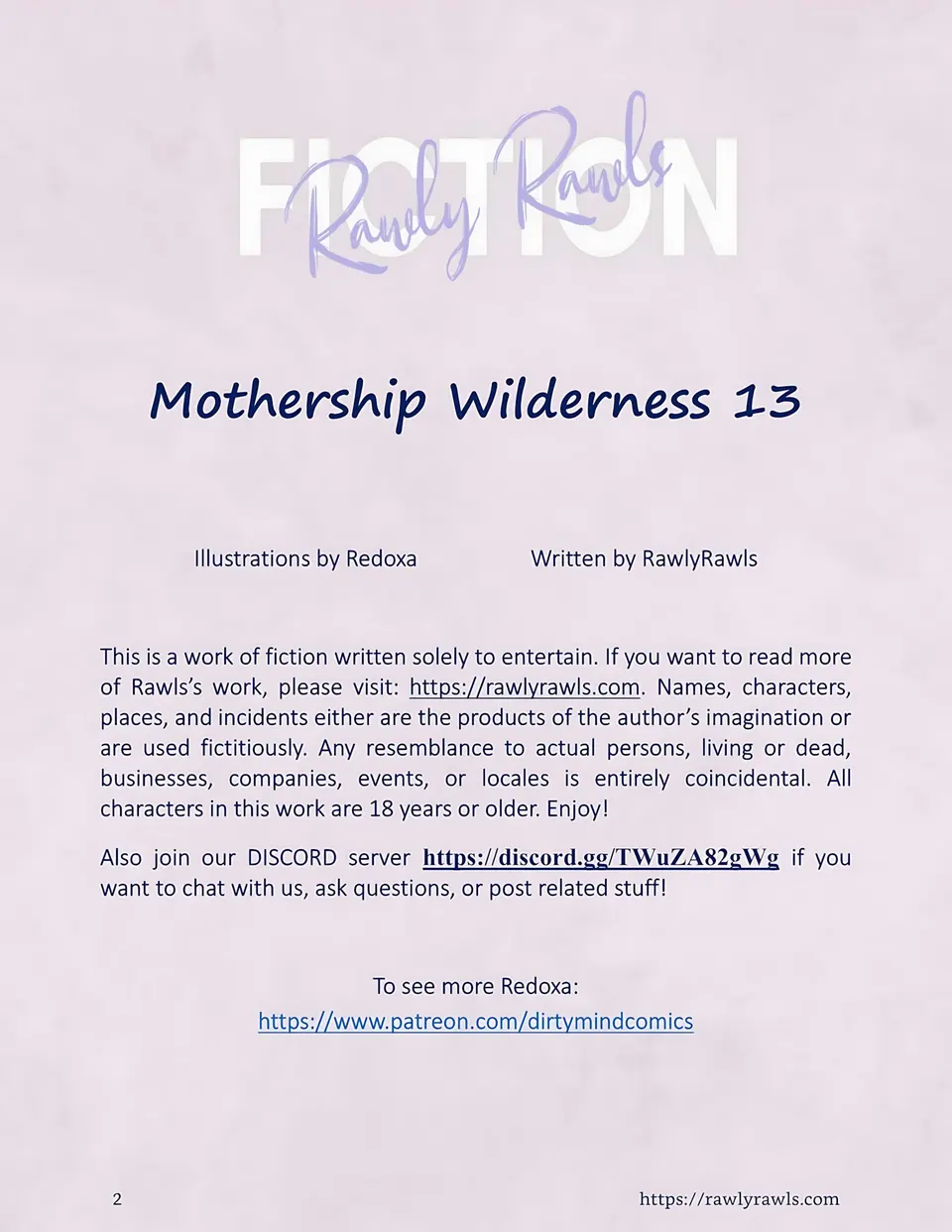 Mothership Wilderness 11-19 [Redoxa] porn comic — Season 1, Chapter 7, page 2
