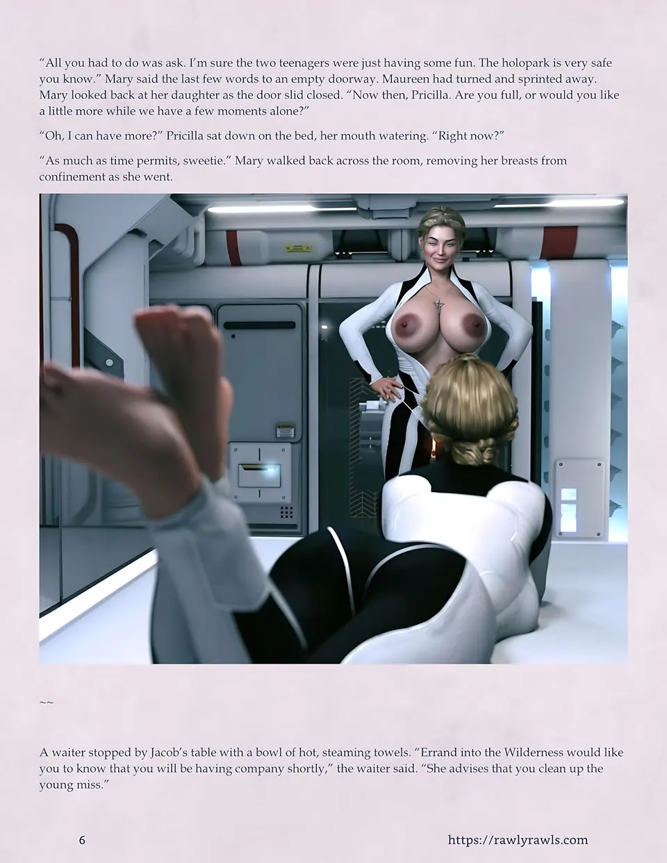 Mothership Wilderness 11-19 [Redoxa] porn comic — Season 1, Chapter 7, page 6