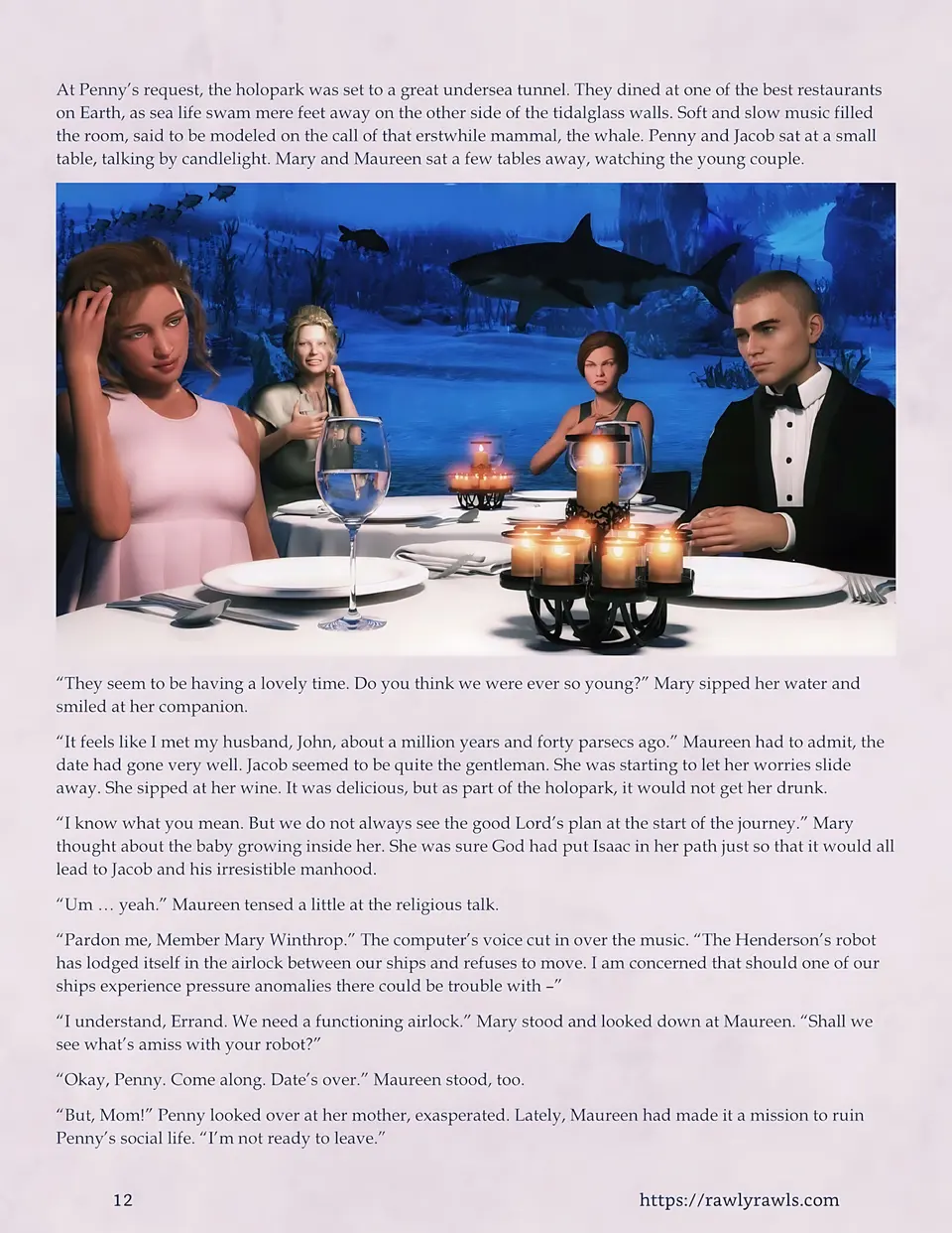 Mothership Wilderness 11-19 [Redoxa] porn comic — Season 1, Chapter 7, page 12