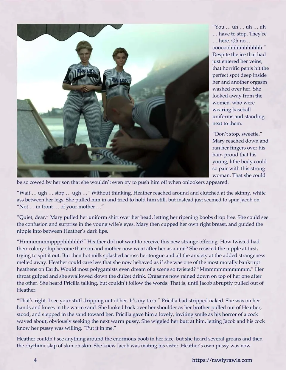 Mothership Wilderness 11-19 [Redoxa] porn comic — Season 1, Chapter 8, page 4