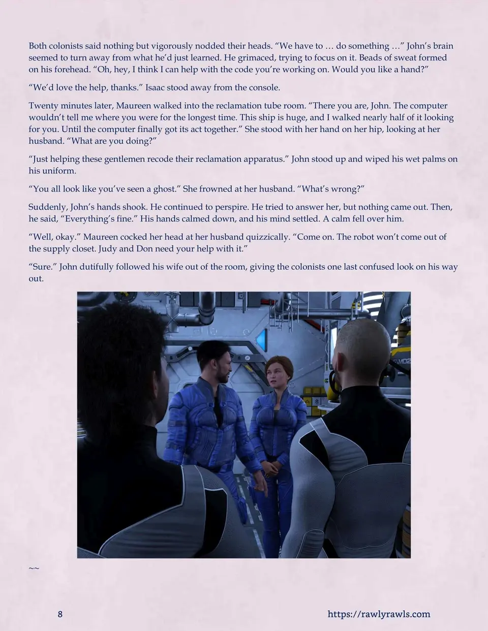 Mothership Wilderness 11-19 [Redoxa] porn comic — Season 1, Chapter 8, page 8