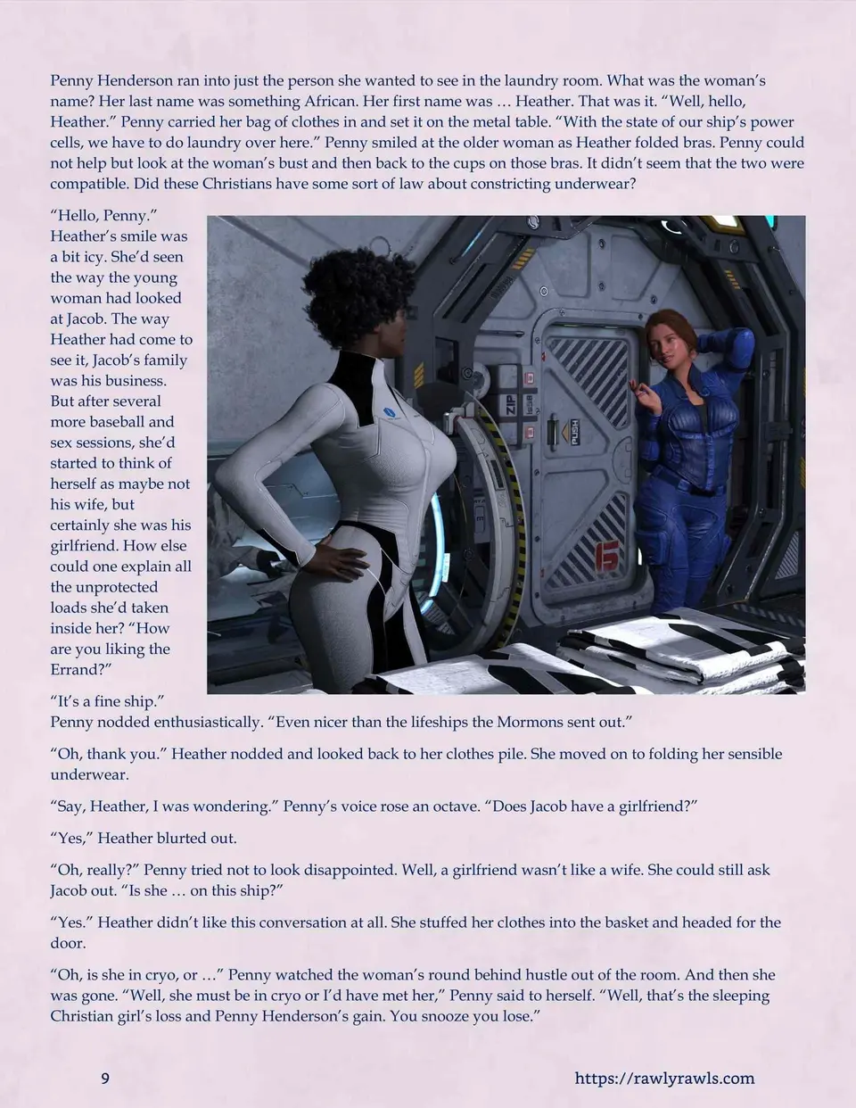 Mothership Wilderness 11-19 [Redoxa] porn comic — Season 1, Chapter 8, page 9