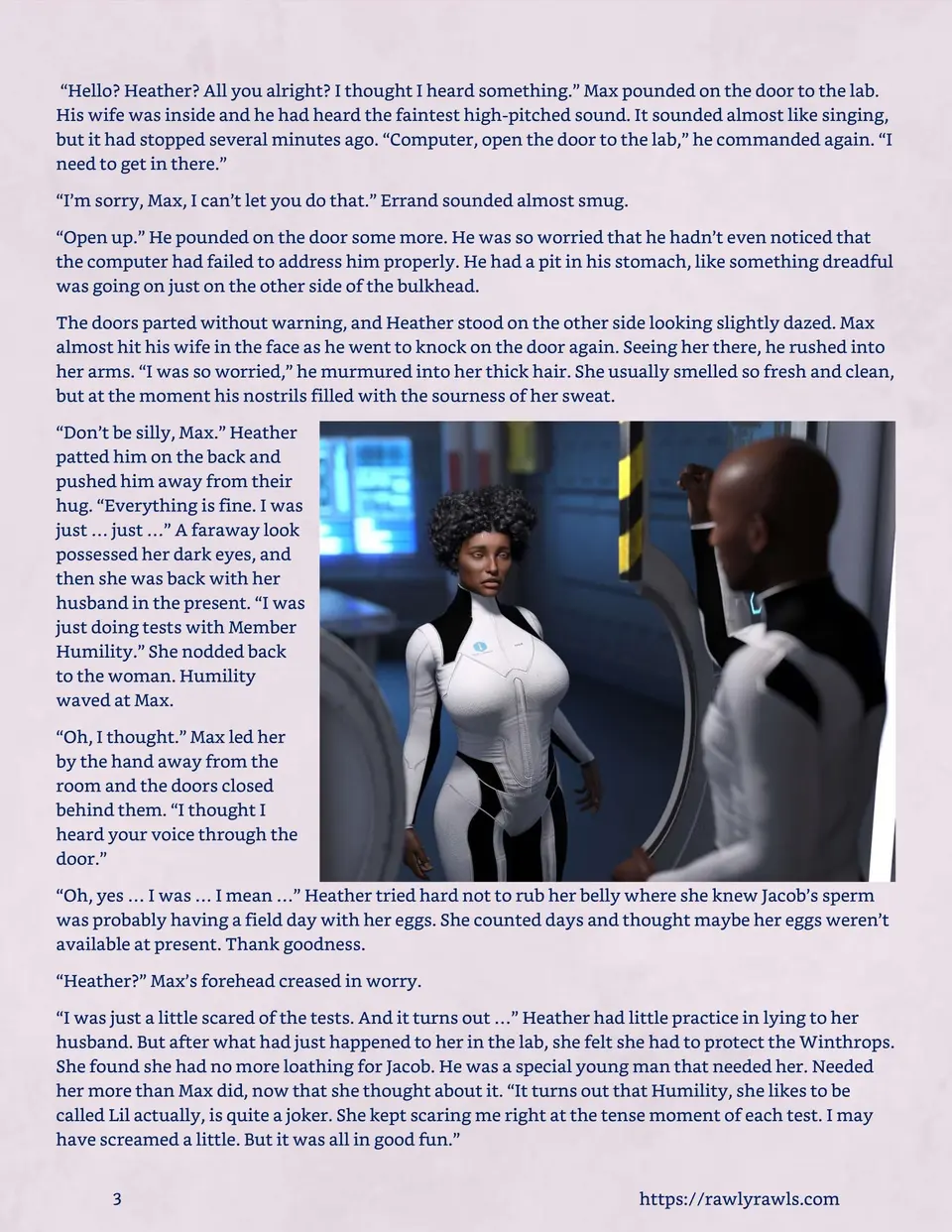 Mothership Wilderness 11-19 [Redoxa] porn comic — Season 1, Chapter 9, page 3