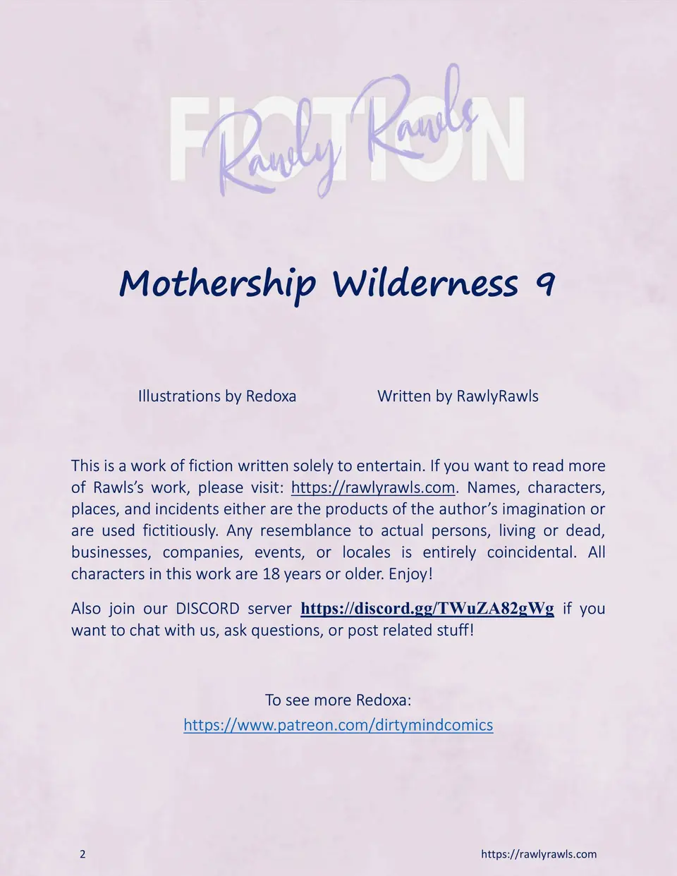 Mothership Wilderness [Redoxa] porn comic — Season 1, Chapter 2, page 2