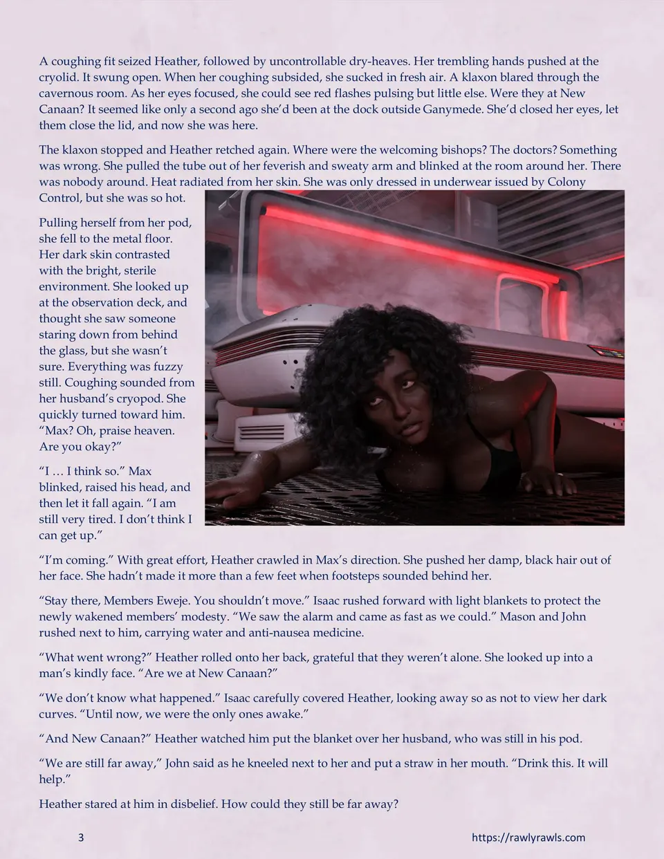 Mothership Wilderness [Redoxa] porn comic — Season 1, Chapter 2, page 3