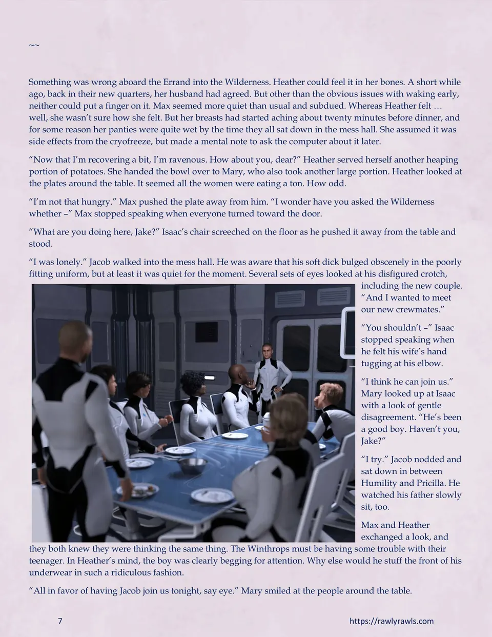 Mothership Wilderness [Redoxa] porn comic — Season 1, Chapter 2, page 7