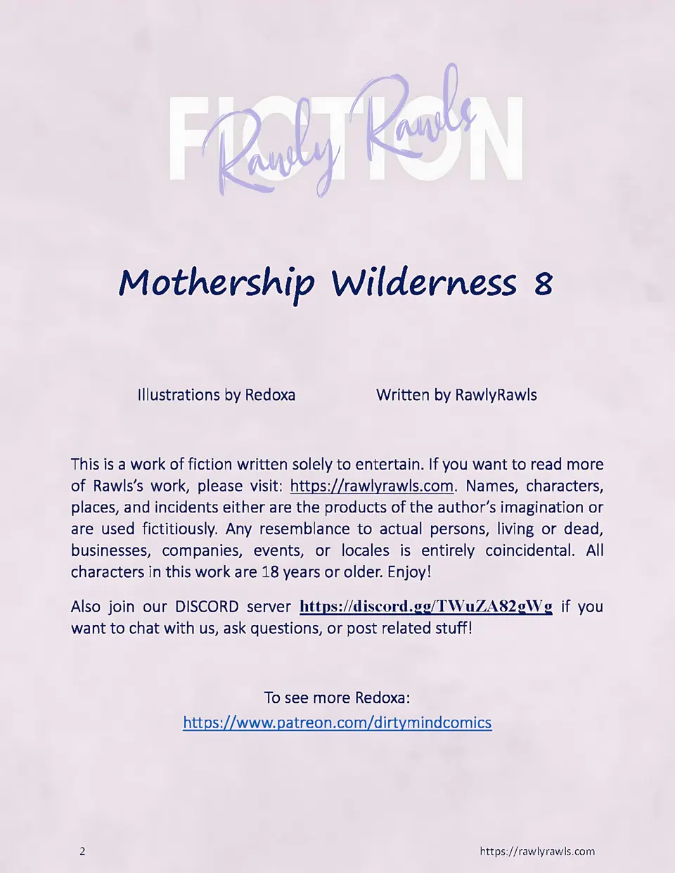 Mothership Wilderness [Redoxa] porn comic — Season 1, Chapter 3, page 2