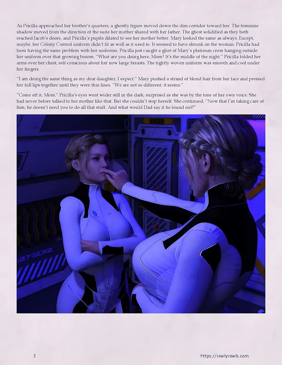 Mothership Wilderness [Redoxa] porn comic — Season 1, Chapter 3, page 3