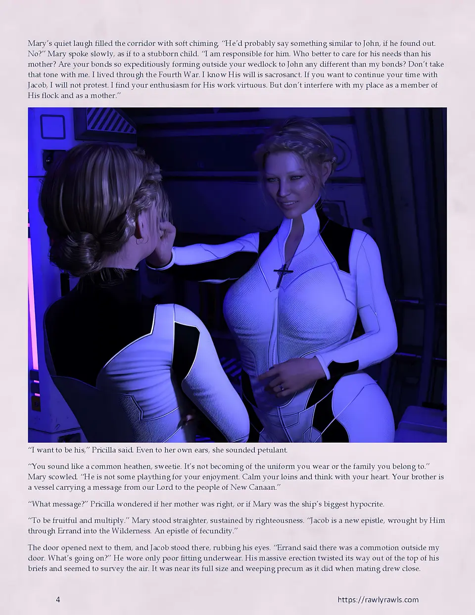 Mothership Wilderness [Redoxa] porn comic — Season 1, Chapter 3, page 4