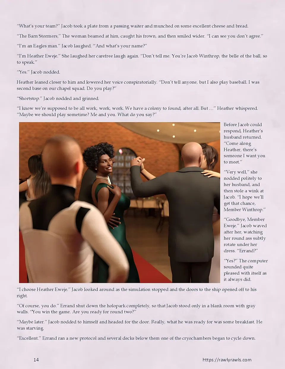 Mothership Wilderness [Redoxa] porn comic — Season 1, Chapter 3, page 14