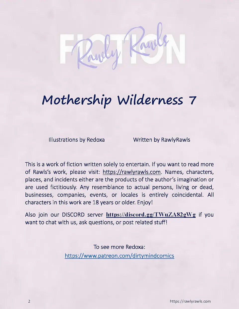 Mothership Wilderness [Redoxa] porn comic — Season 1, Chapter 4, page 2
