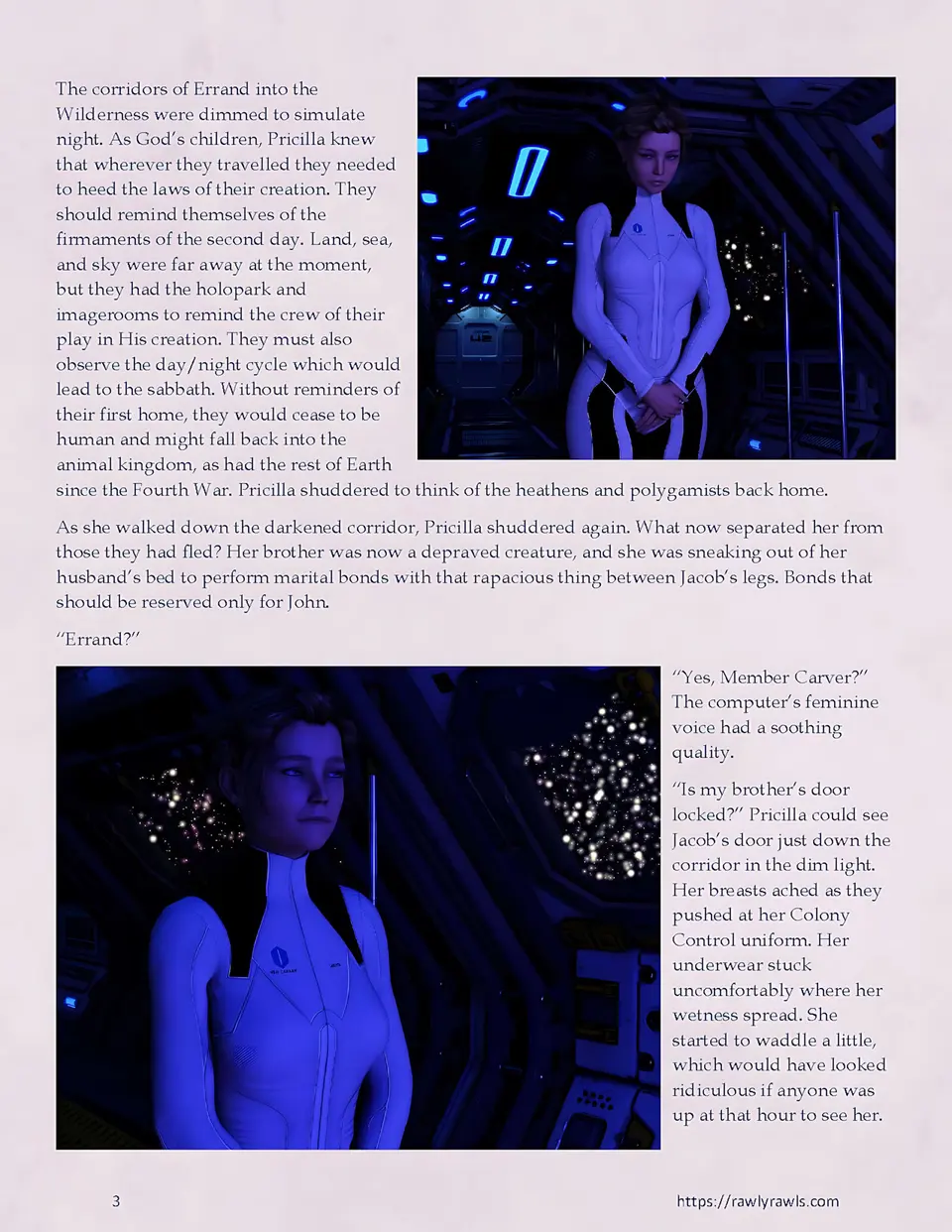 Mothership Wilderness [Redoxa] porn comic — Season 1, Chapter 4, page 3