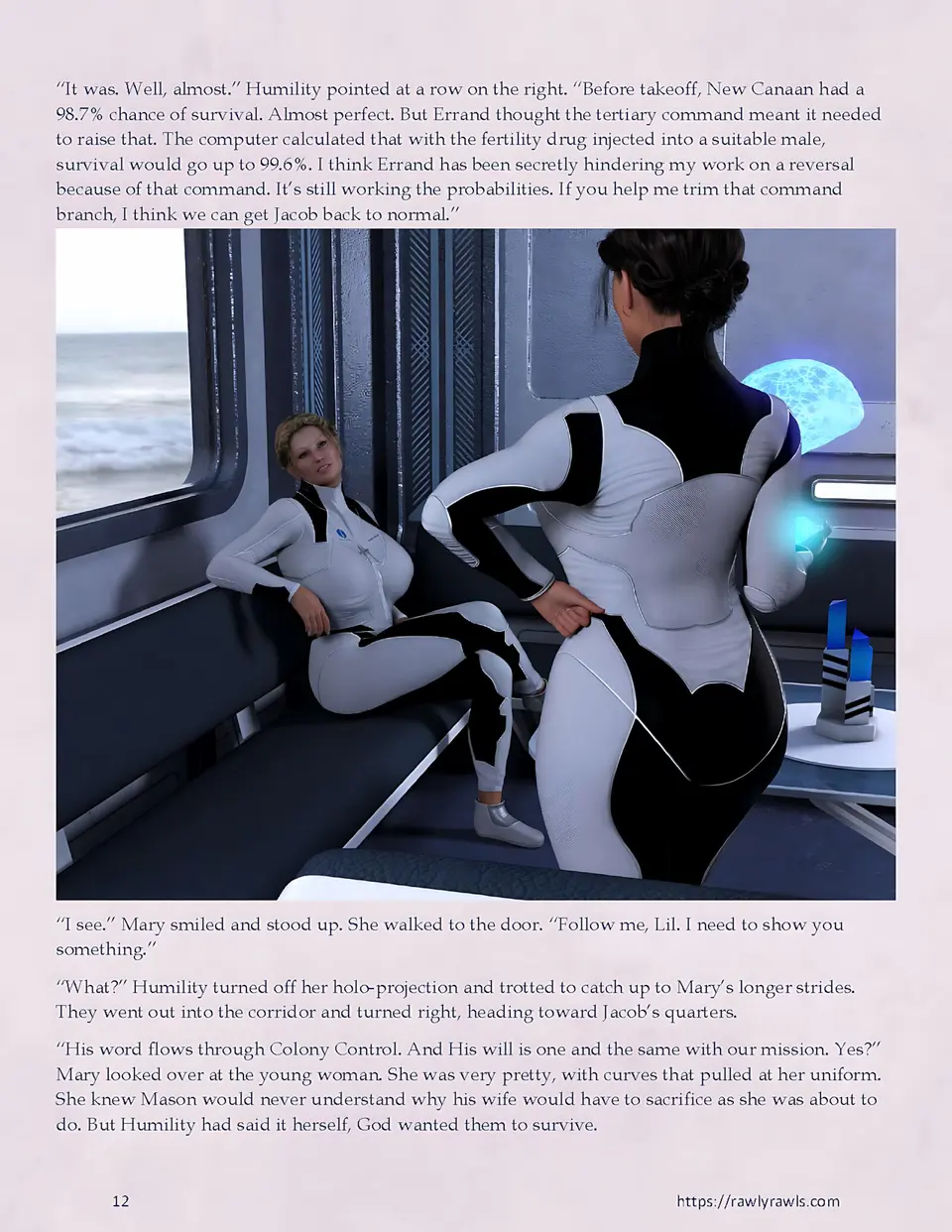 Mothership Wilderness [Redoxa] porn comic — Season 1, Chapter 4, page 12