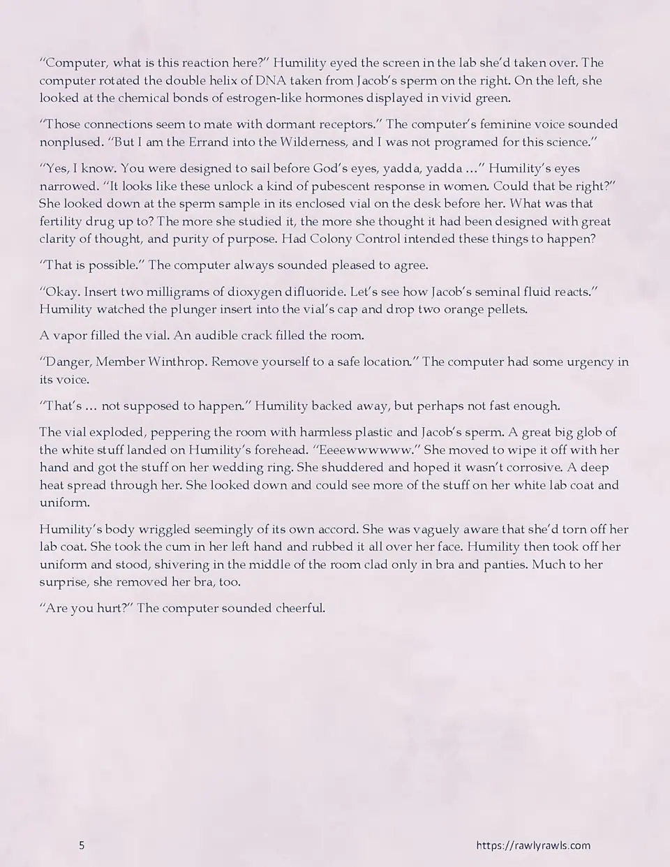 Mothership Wilderness [Redoxa] porn comic — Season 1, Chapter 6, page 5