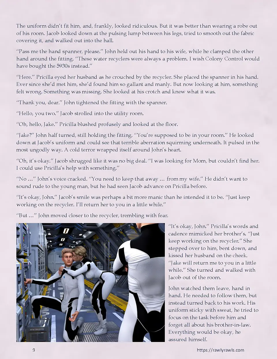 Mothership Wilderness [Redoxa] porn comic — Season 1, Chapter 6, page 9