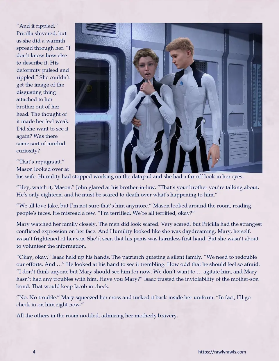 Mothership Wilderness [Redoxa] porn comic — Season 1, Chapter 8, page 4