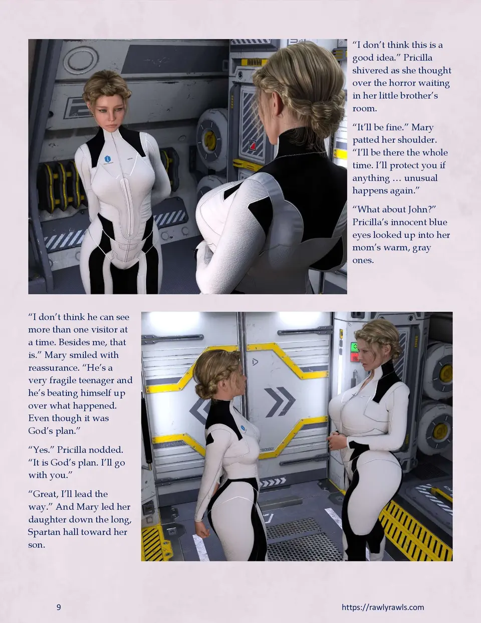 Mothership Wilderness [Redoxa] porn comic — Season 1, Chapter 8, page 9
