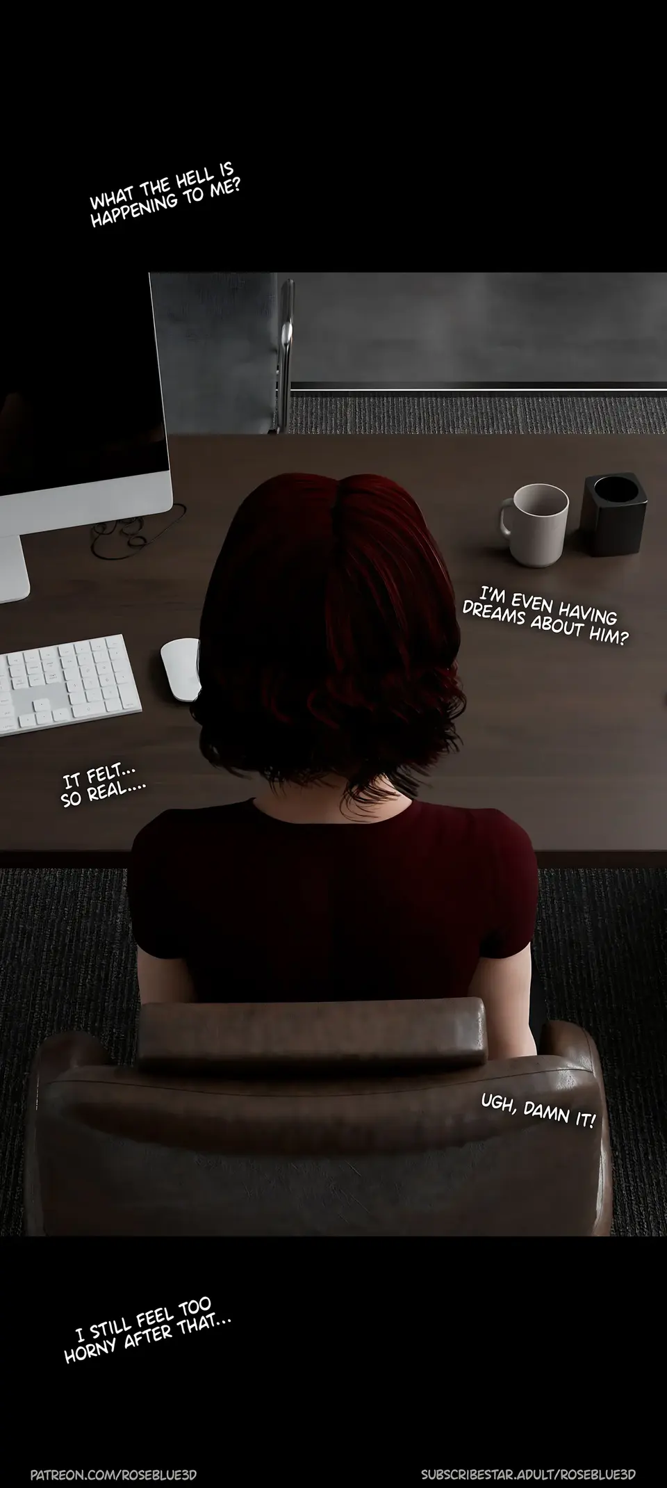 My Neighbor’s Widow 21-56 [RoseBlue3D] porn comic — Season 1, Chapter 10, page 134