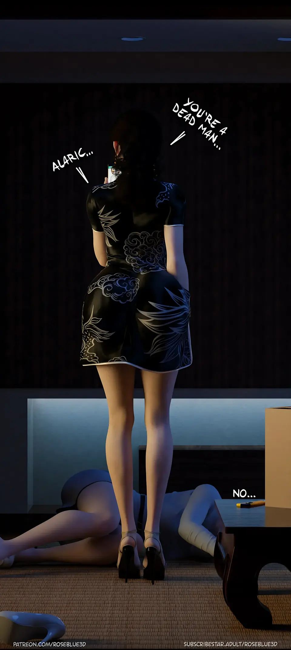 My Neighbor’s Widow 21-56 [RoseBlue3D] porn comic — Season 1, Chapter 13, page 18