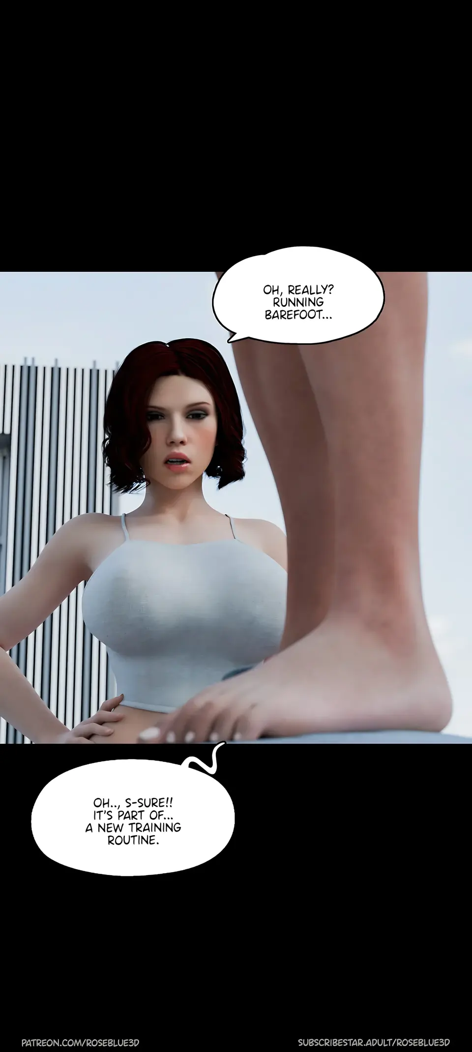 My Neighbor’s Widow 21-56 [RoseBlue3D] porn comic — Season 1, Chapter 13, page 32