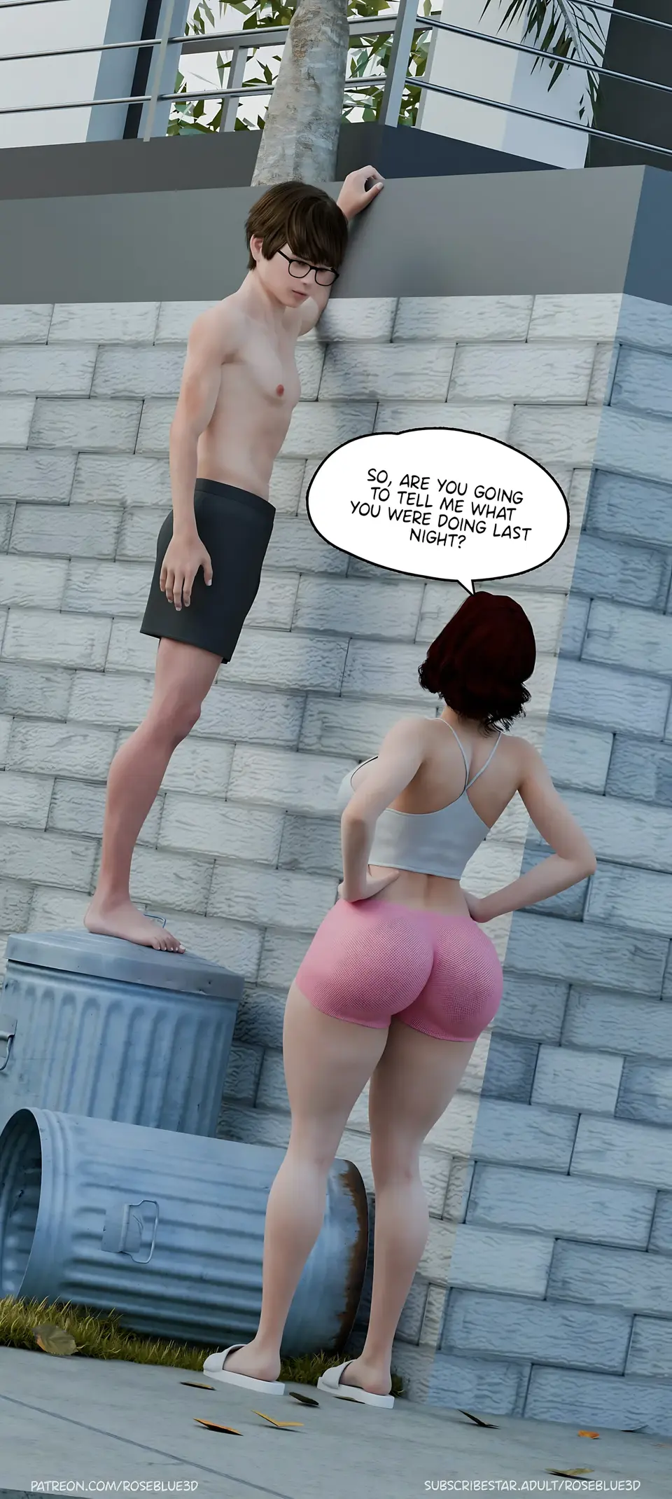 My Neighbor’s Widow 21-56 [RoseBlue3D] porn comic — Season 1, Chapter 13, page 34
