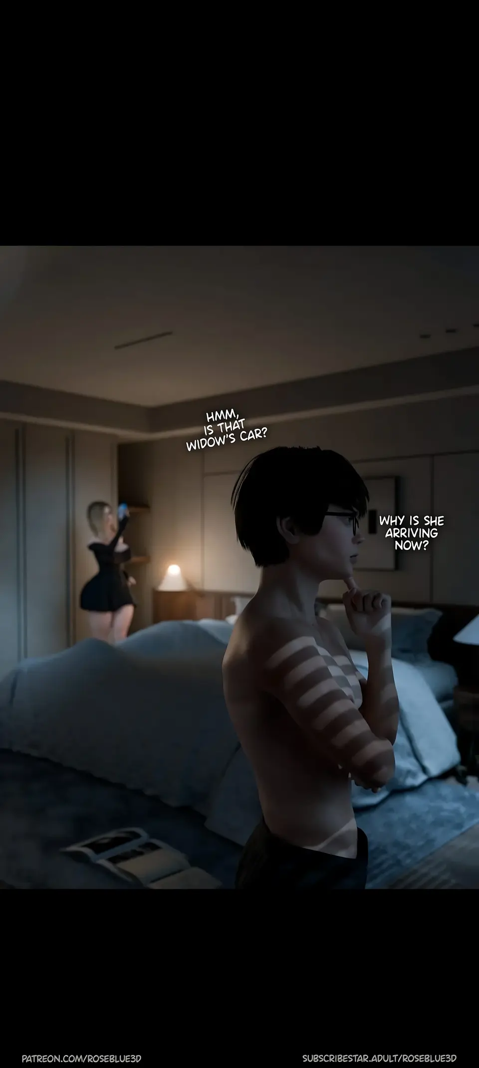 My Neighbor’s Widow 21-56 [RoseBlue3D] porn comic — Season 1, Chapter 14, page 34