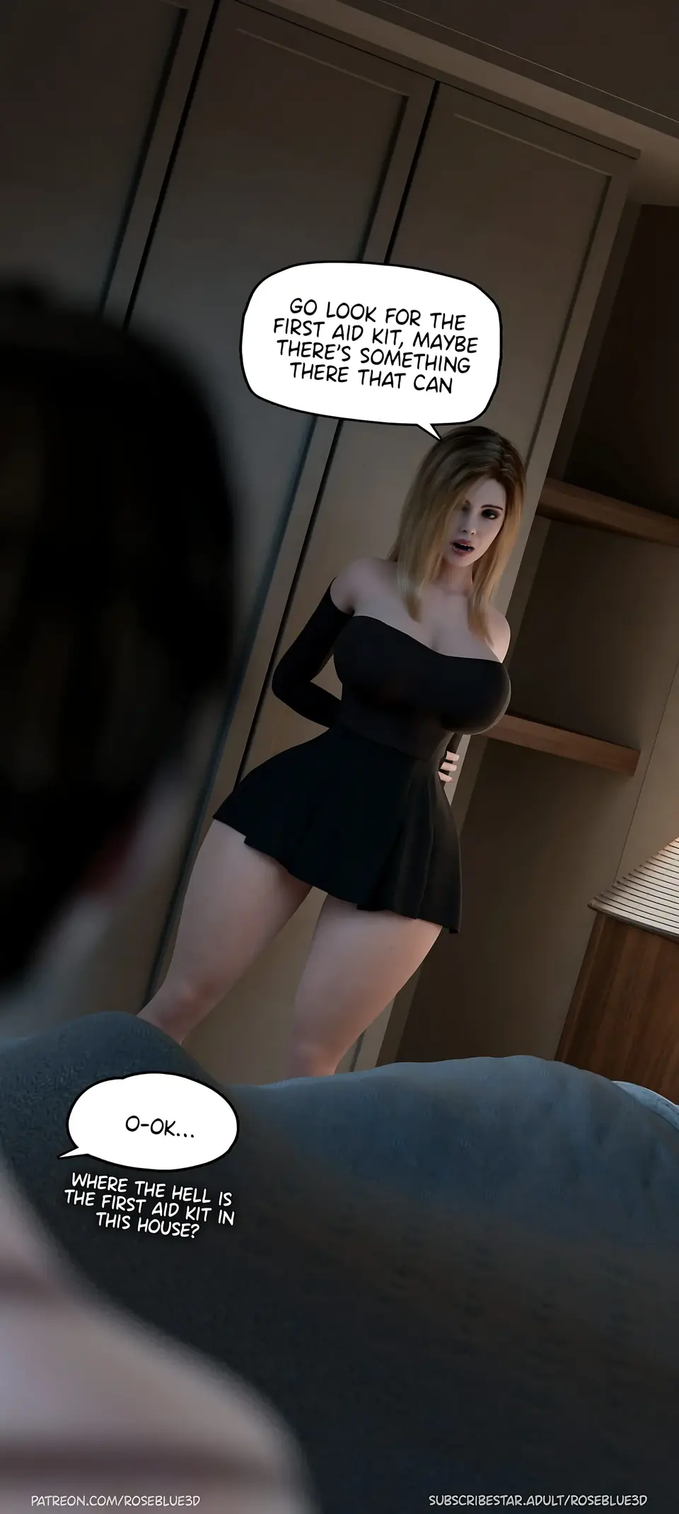 My Neighbor’s Widow 21-56 [RoseBlue3D] porn comic — Season 1, Chapter 14, page 39