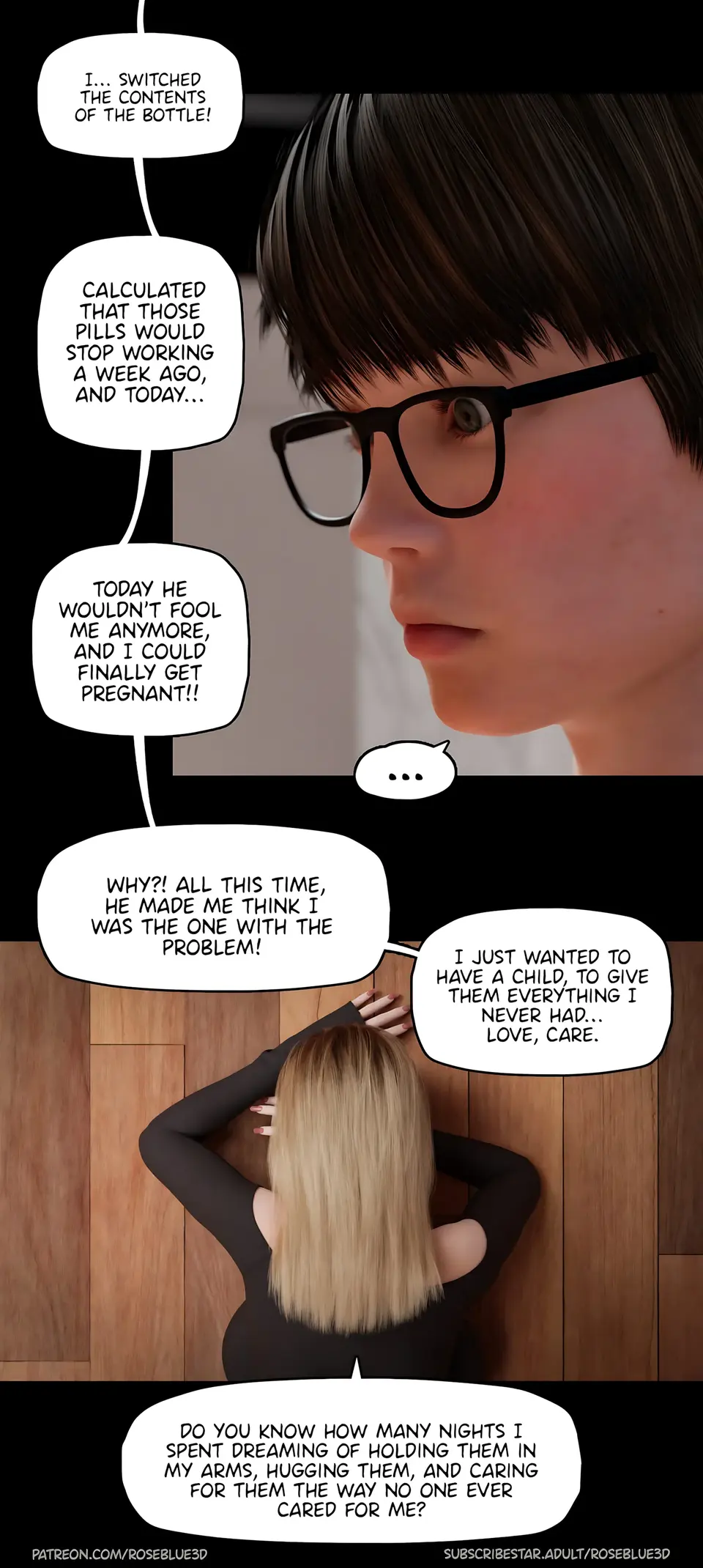 My Neighbor’s Widow 21-56 [RoseBlue3D] porn comic — Season 1, Chapter 14, page 63