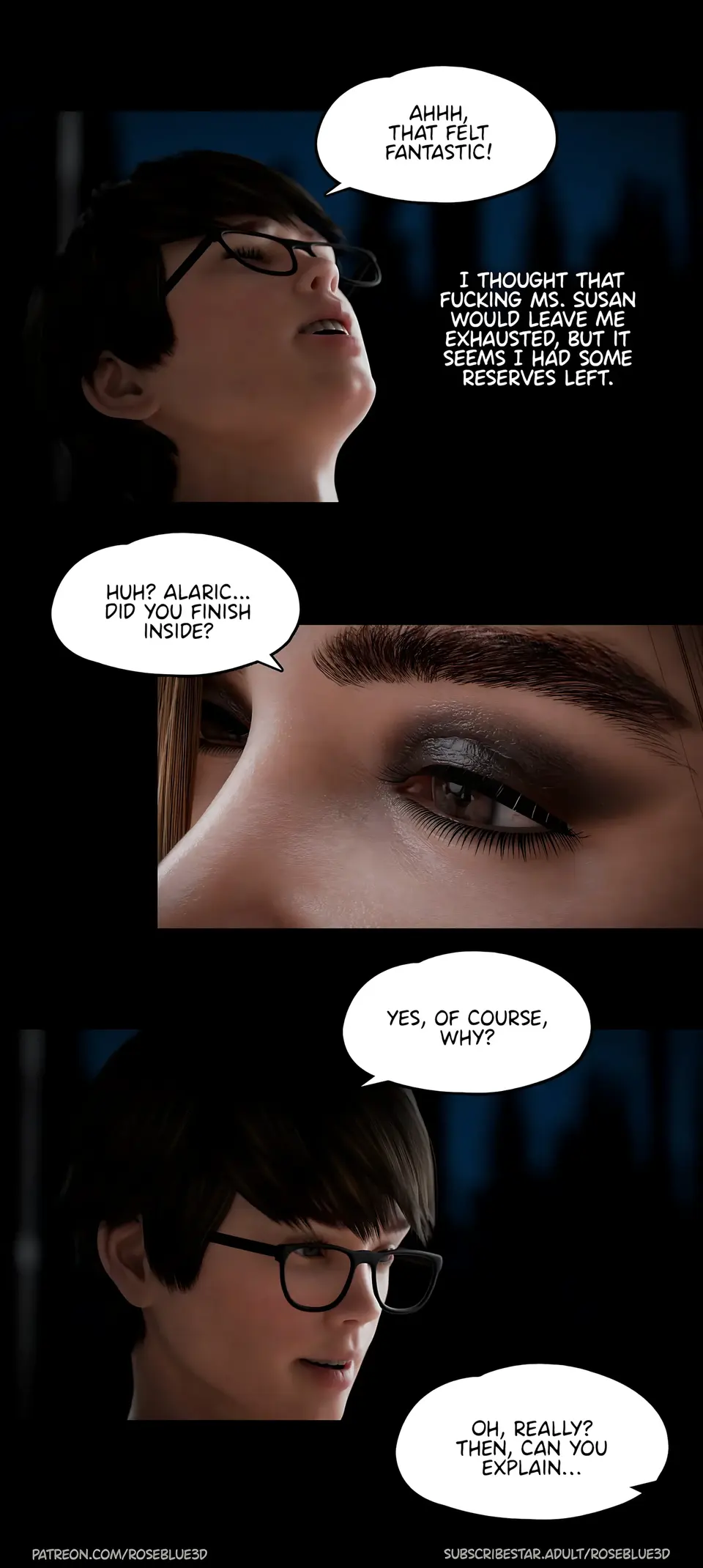 My Neighbor’s Widow 21-56 [RoseBlue3D] porn comic — Season 1, Chapter 15, page 99