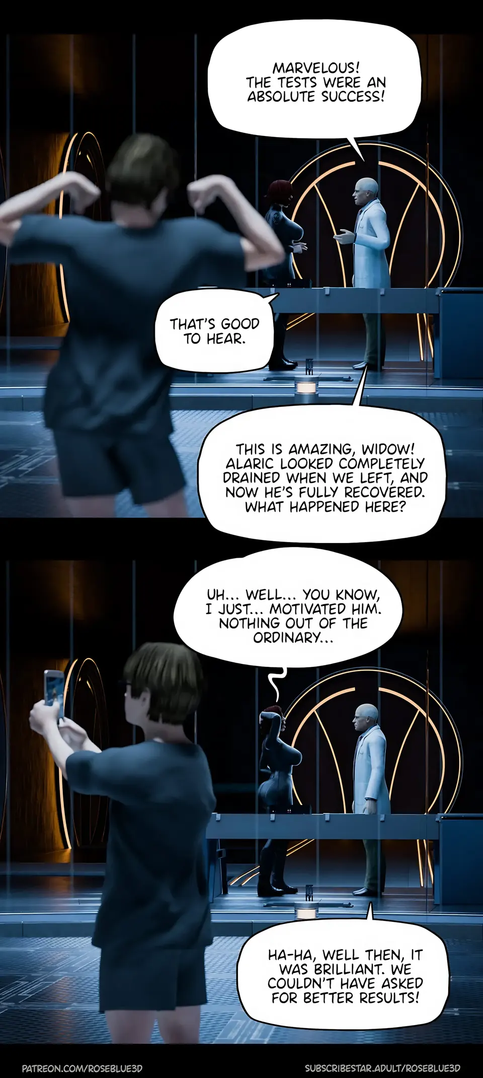 My Neighbor’s Widow 21-56 [RoseBlue3D] porn comic — Season 1, Chapter 17, page 102