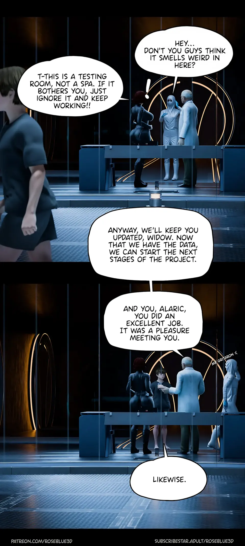 My Neighbor’s Widow 21-56 [RoseBlue3D] porn comic — Season 1, Chapter 17, page 103