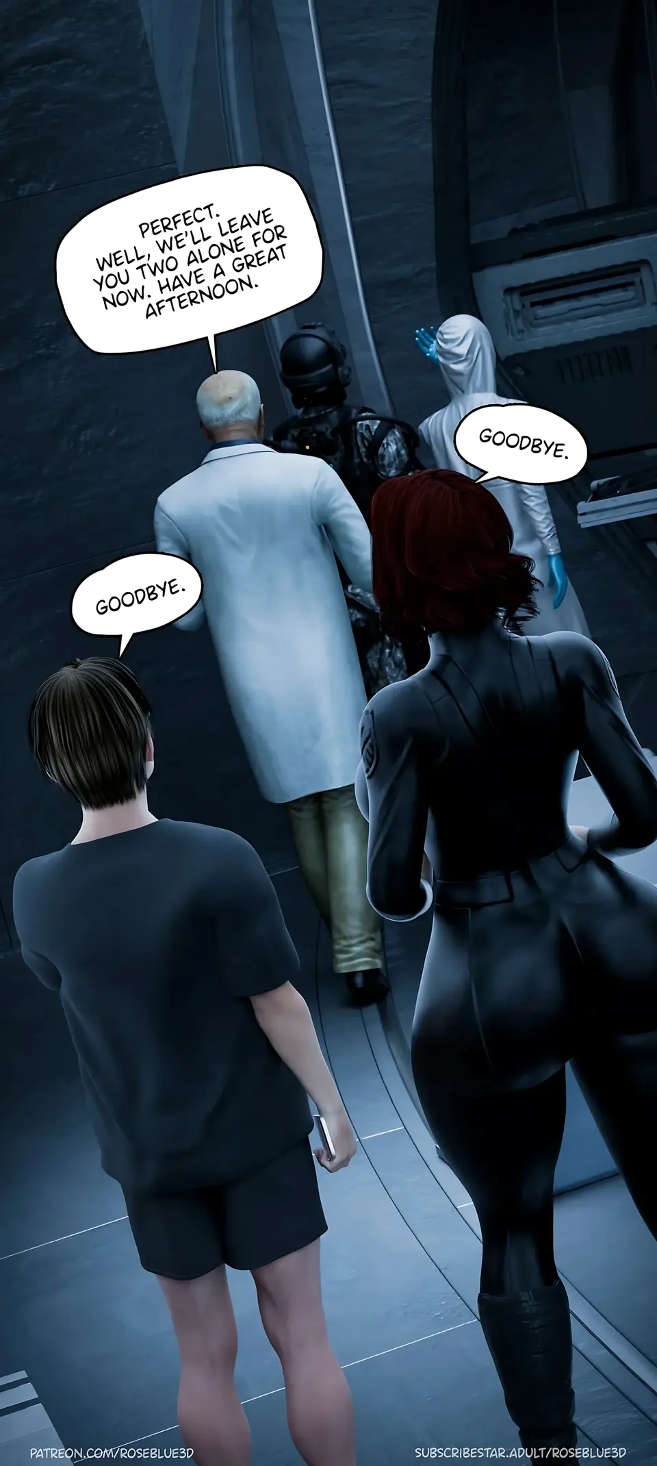My Neighbor’s Widow 21-56 [RoseBlue3D] porn comic — Season 1, Chapter 17, page 104