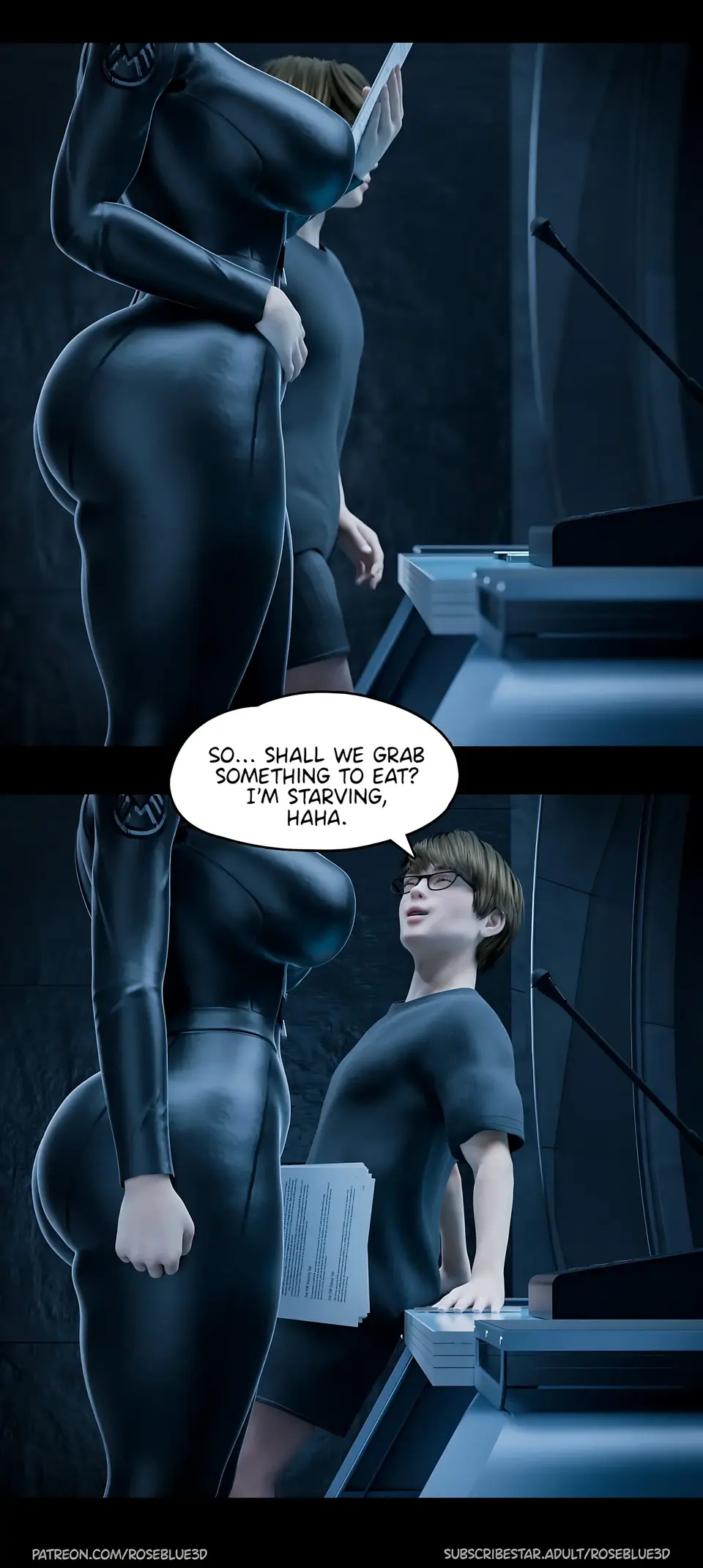 My Neighbor’s Widow 21-56 [RoseBlue3D] porn comic — Season 1, Chapter 17, page 109