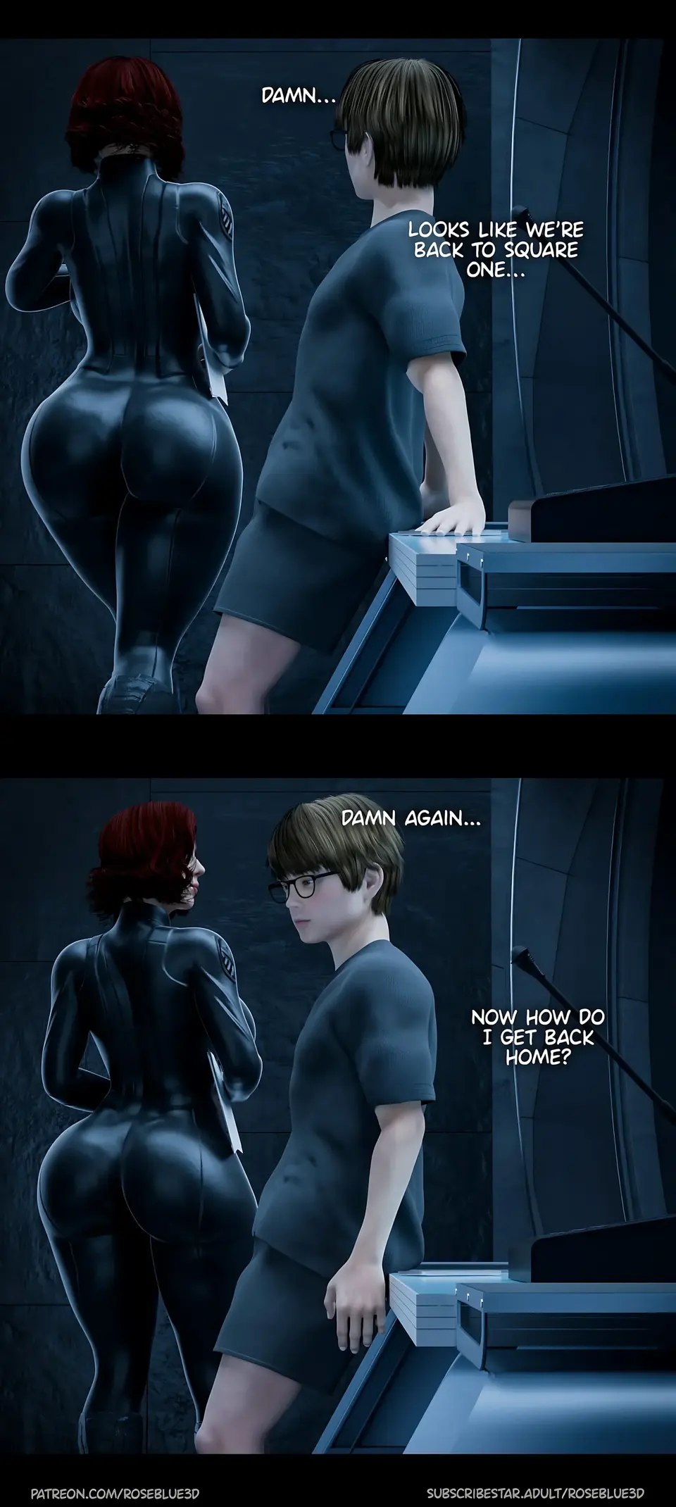 My Neighbor’s Widow 21-56 [RoseBlue3D] porn comic — Season 1, Chapter 17, page 110