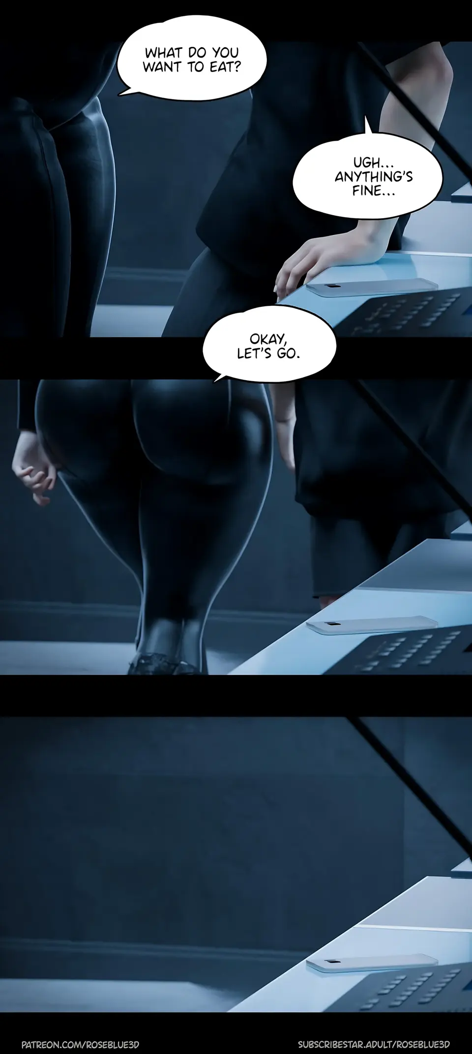 My Neighbor’s Widow 21-56 [RoseBlue3D] porn comic — Season 1, Chapter 17, page 113