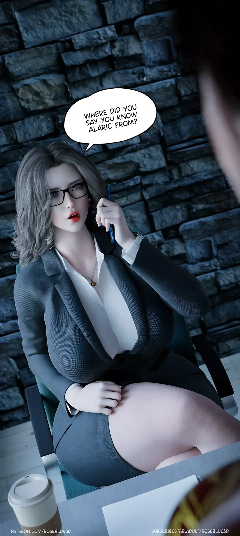 My Neighbor’s Widow 21-56 [RoseBlue3D] porn comic — Season 1, Chapter 17, page 117