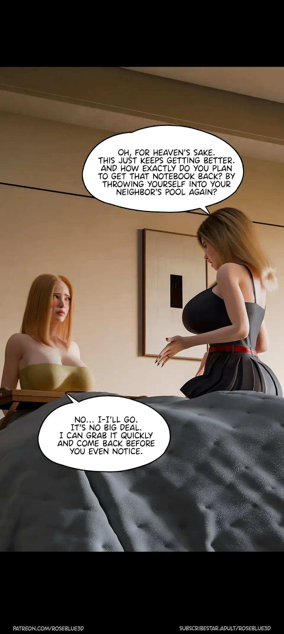 My Neighbor’s Widow 21-56 [RoseBlue3D] porn comic — Season 1, Chapter 18, page 15