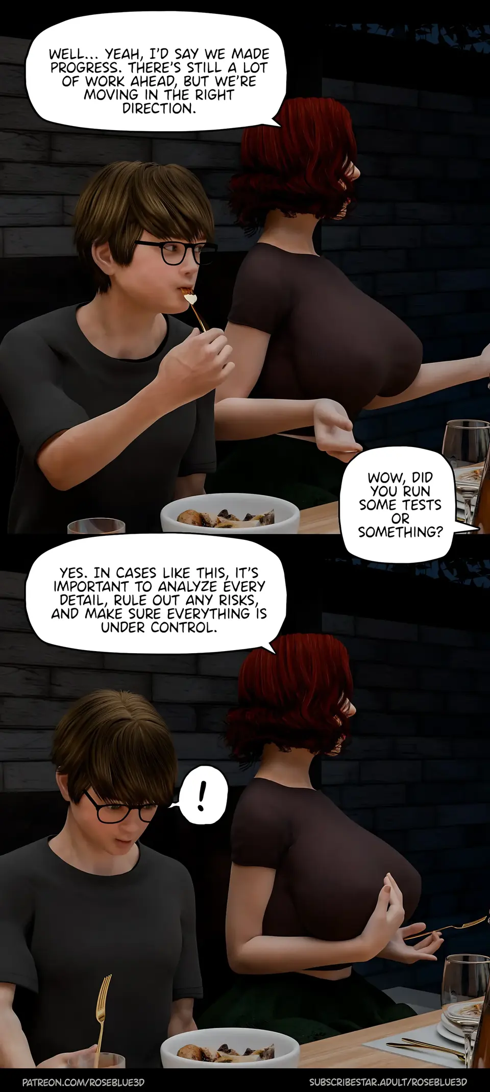 My Neighbor’s Widow 21-56 [RoseBlue3D] porn comic — Season 1, Chapter 18, page 28