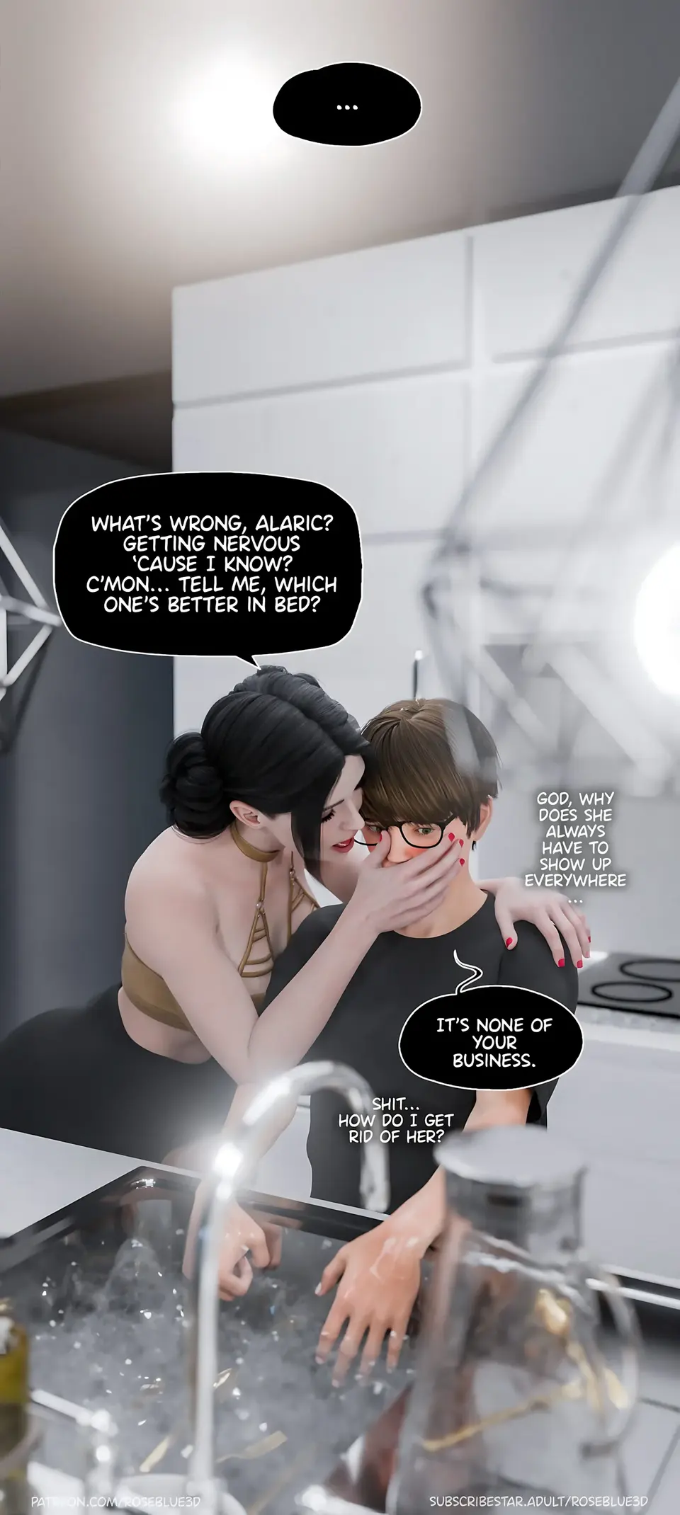 My Neighbor’s Widow 21-56 [RoseBlue3D] porn comic — Season 1, Chapter 19, page 13