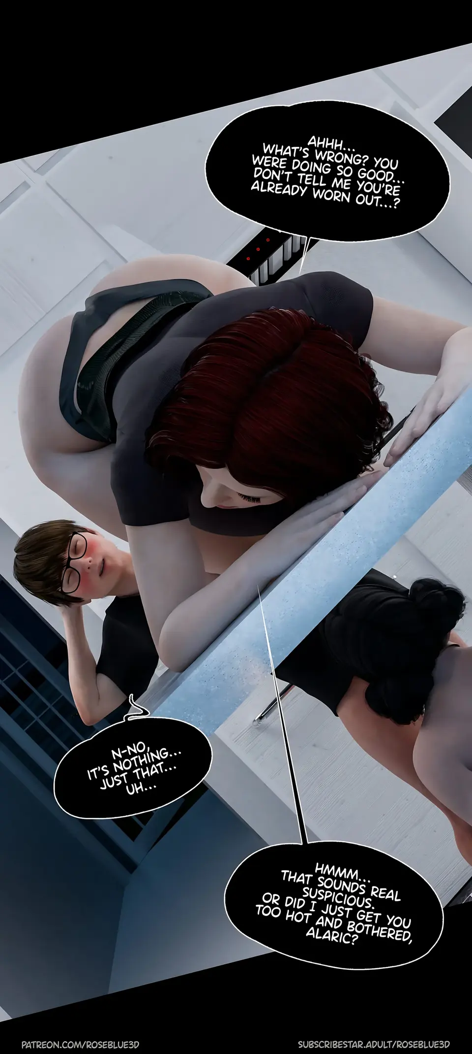 My Neighbor’s Widow 21-56 [RoseBlue3D] porn comic — Season 1, Chapter 19, page 34