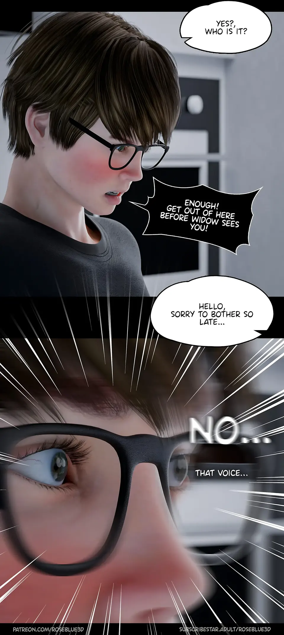 My Neighbor’s Widow 21-56 [RoseBlue3D] porn comic — Season 1, Chapter 19, page 78