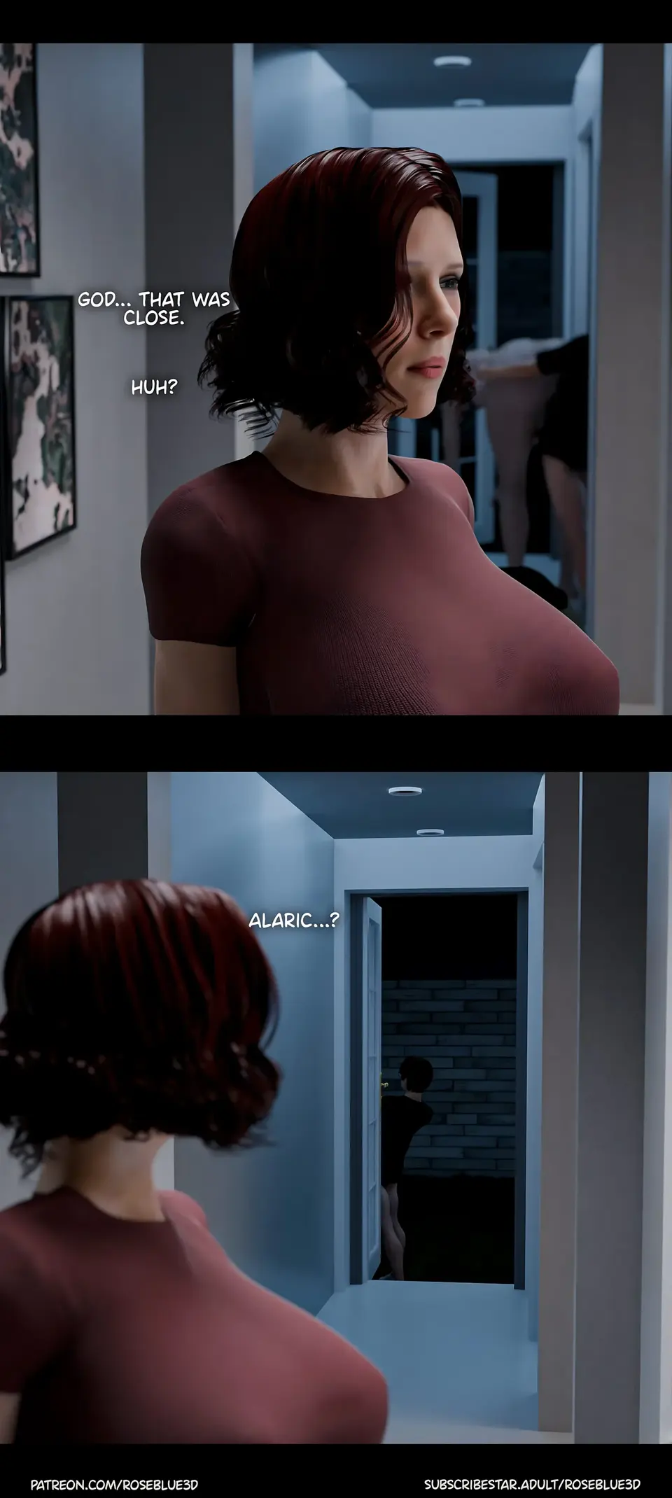 My Neighbor’s Widow 21-56 [RoseBlue3D] porn comic — Season 1, Chapter 20, page 81