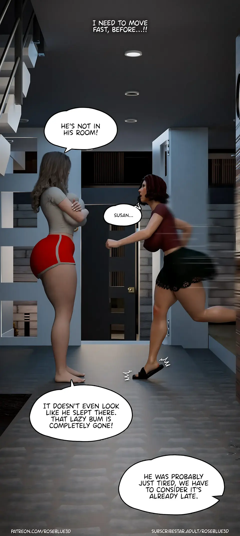 My Neighbor’s Widow 21-56 [RoseBlue3D] porn comic — Season 1, Chapter 20, page 84