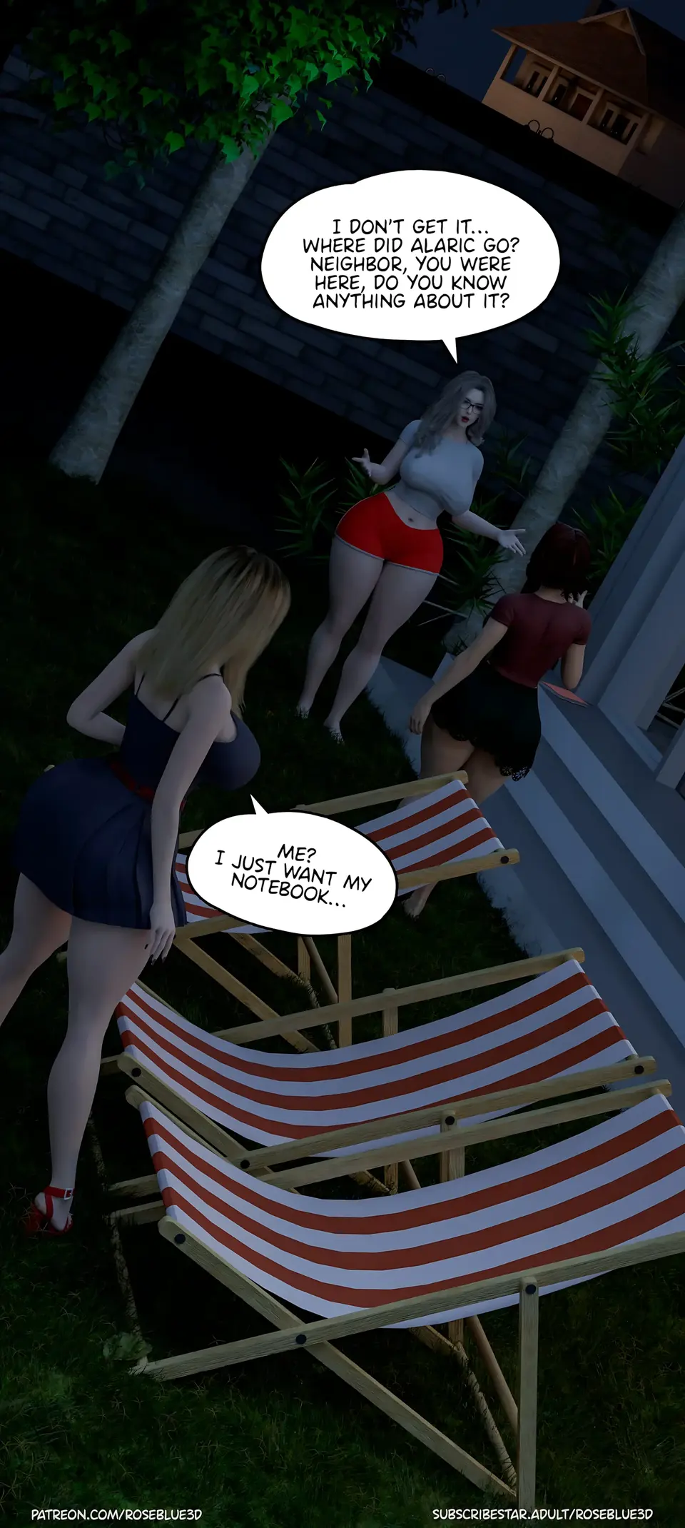 My Neighbor’s Widow 21-56 [RoseBlue3D] porn comic — Season 1, Chapter 20, page 86