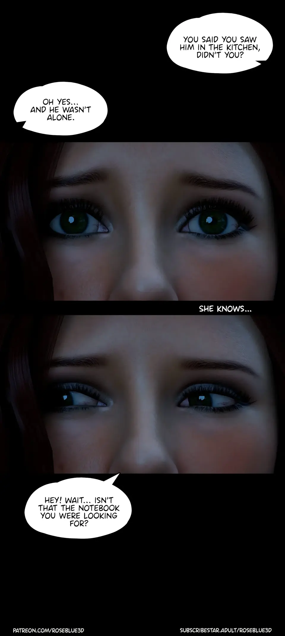 My Neighbor’s Widow 21-56 [RoseBlue3D] porn comic — Season 1, Chapter 20, page 87