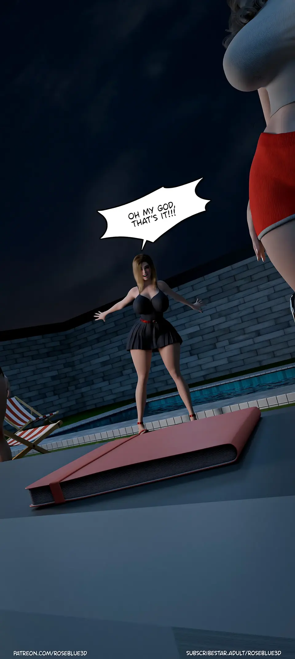 My Neighbor’s Widow 21-56 [RoseBlue3D] porn comic — Season 1, Chapter 20, page 88