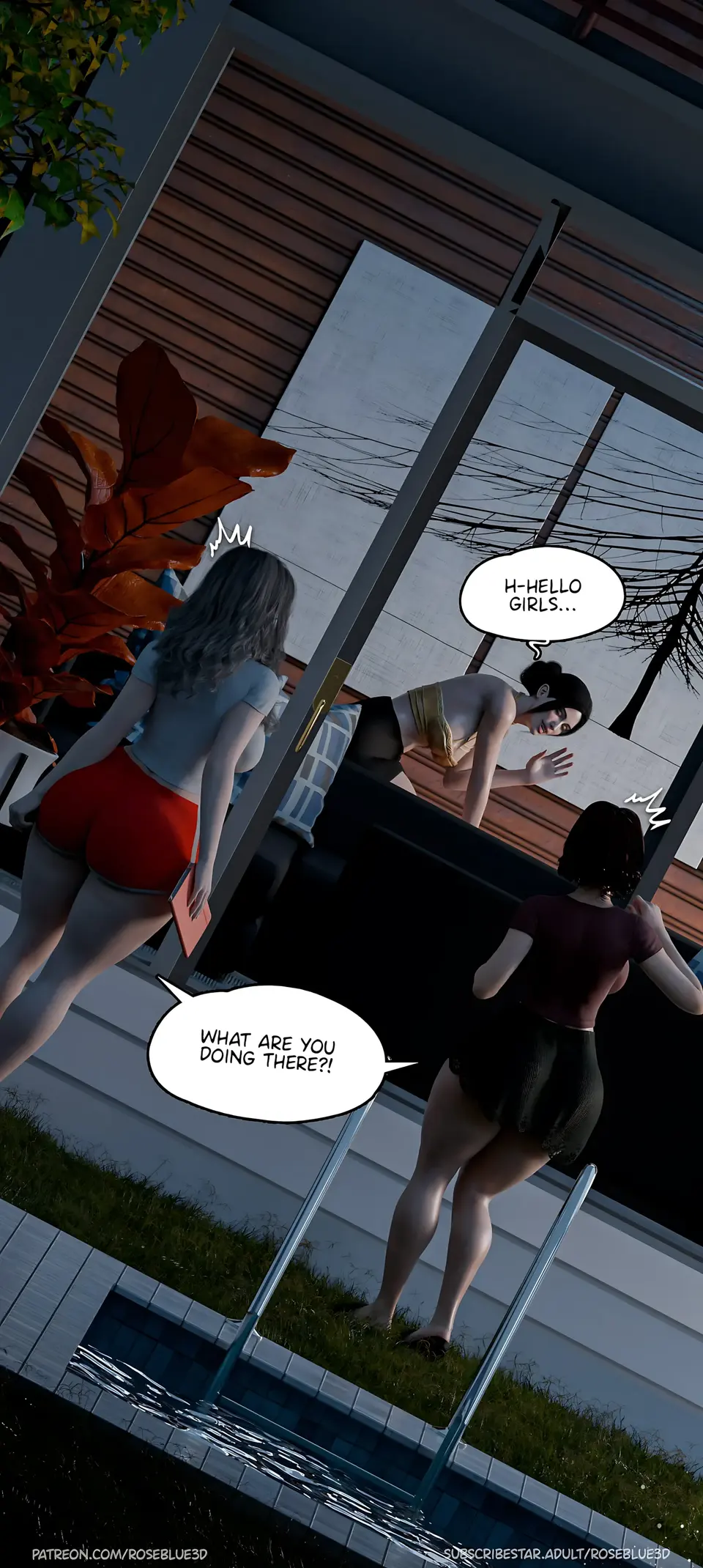 My Neighbor’s Widow 21-56 [RoseBlue3D] porn comic — Season 1, Chapter 20, page 91