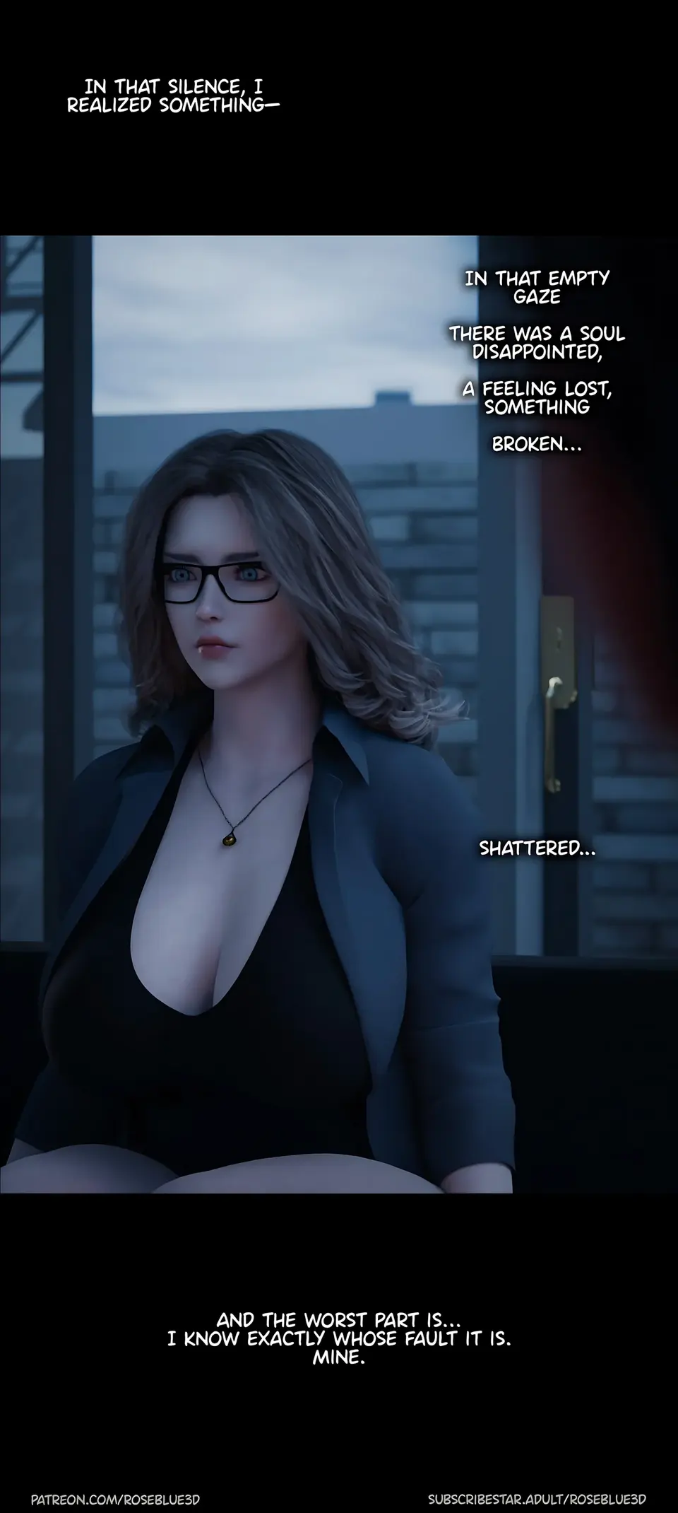 My Neighbor’s Widow 21-56 [RoseBlue3D] porn comic — Season 1, Chapter 23, page 28
